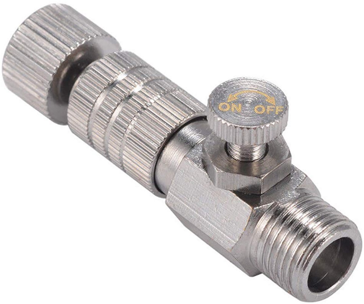 Dailygoody - Airbrush Quick Disconnect Coupler - Luchtcompressor Koppeling - Zilver - Airbrush Slang - Geschikt voor Airbrush en Slang - 1/8" Plug