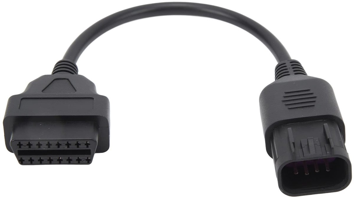 Dailygoods - OBD2 naar 8-pins Diagnostische Adapter voor ATV
