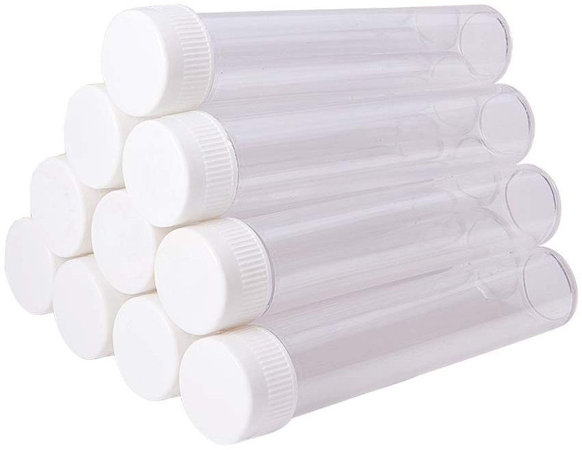 Dailygoody - Lege Navulbare Monster Flessen - Cosmetische Opslag - Transparant - Voor Test Items - Set van 12 - Veilig en Niet Giftig