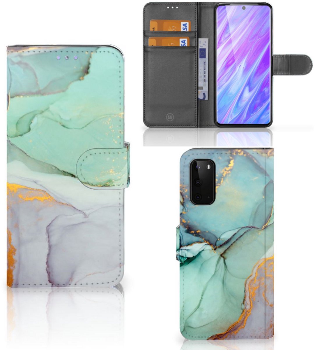 Hoesje voor Samsung Galaxy S20 Watercolor Mix