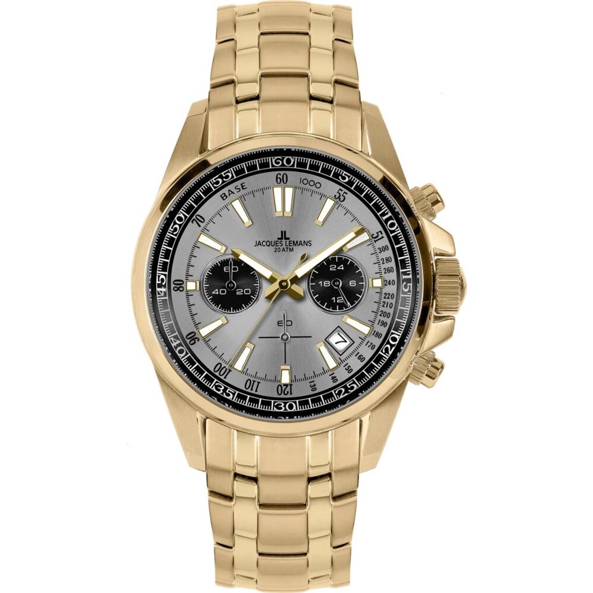 Jacques Lemans - 1-2117ZO - Polshorloge - Heren - Kwarts - Liverpool