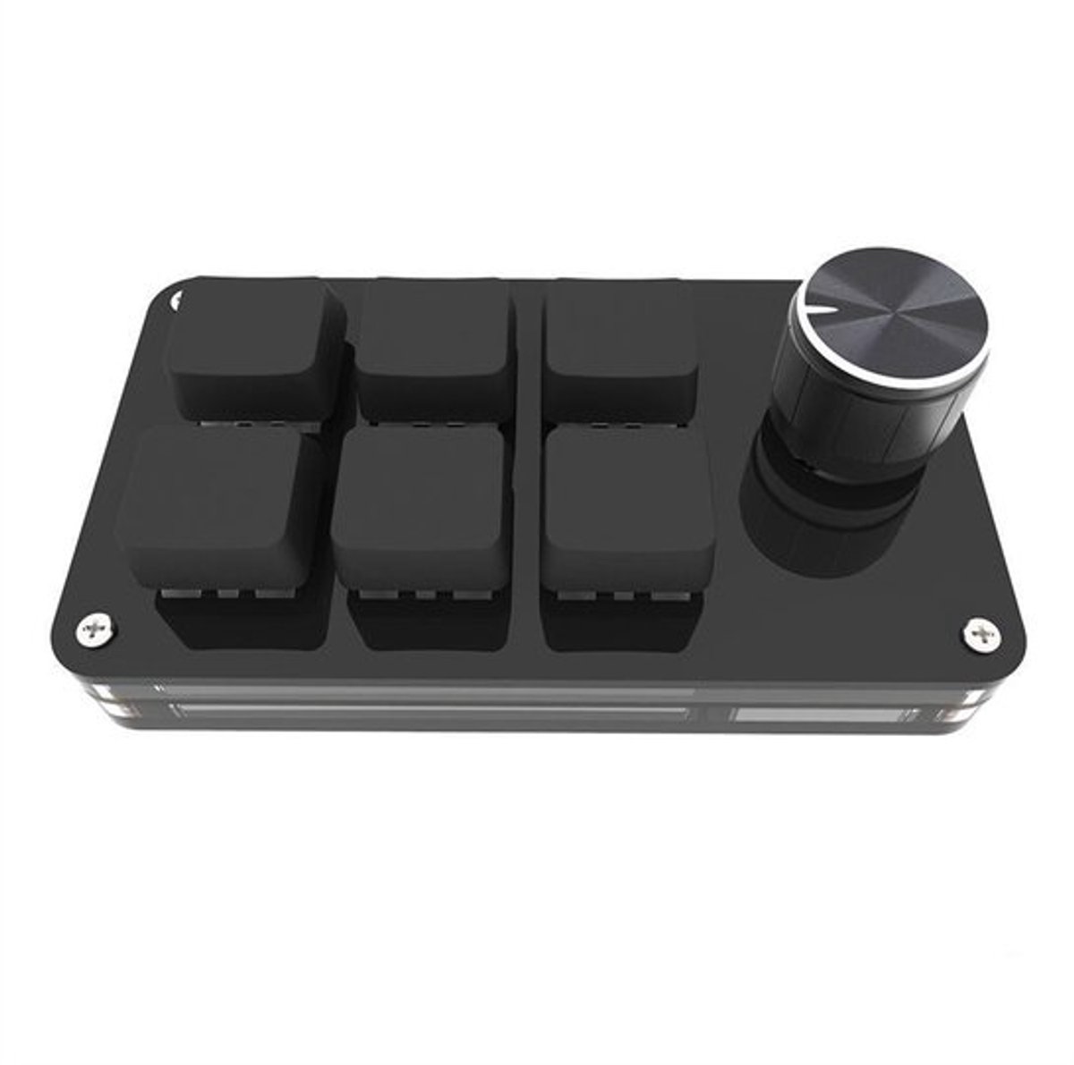Mini-toetsenbord met 6 knoppen, programmeerbare toetsen, aangepaste sneltoetsen, mechanisch USB-toetsenbord-REWYTAZ thumbnail 2
