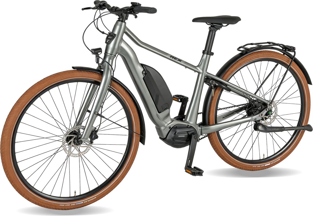 REX Commuter S met Shimano-middenmotor en 504Wh