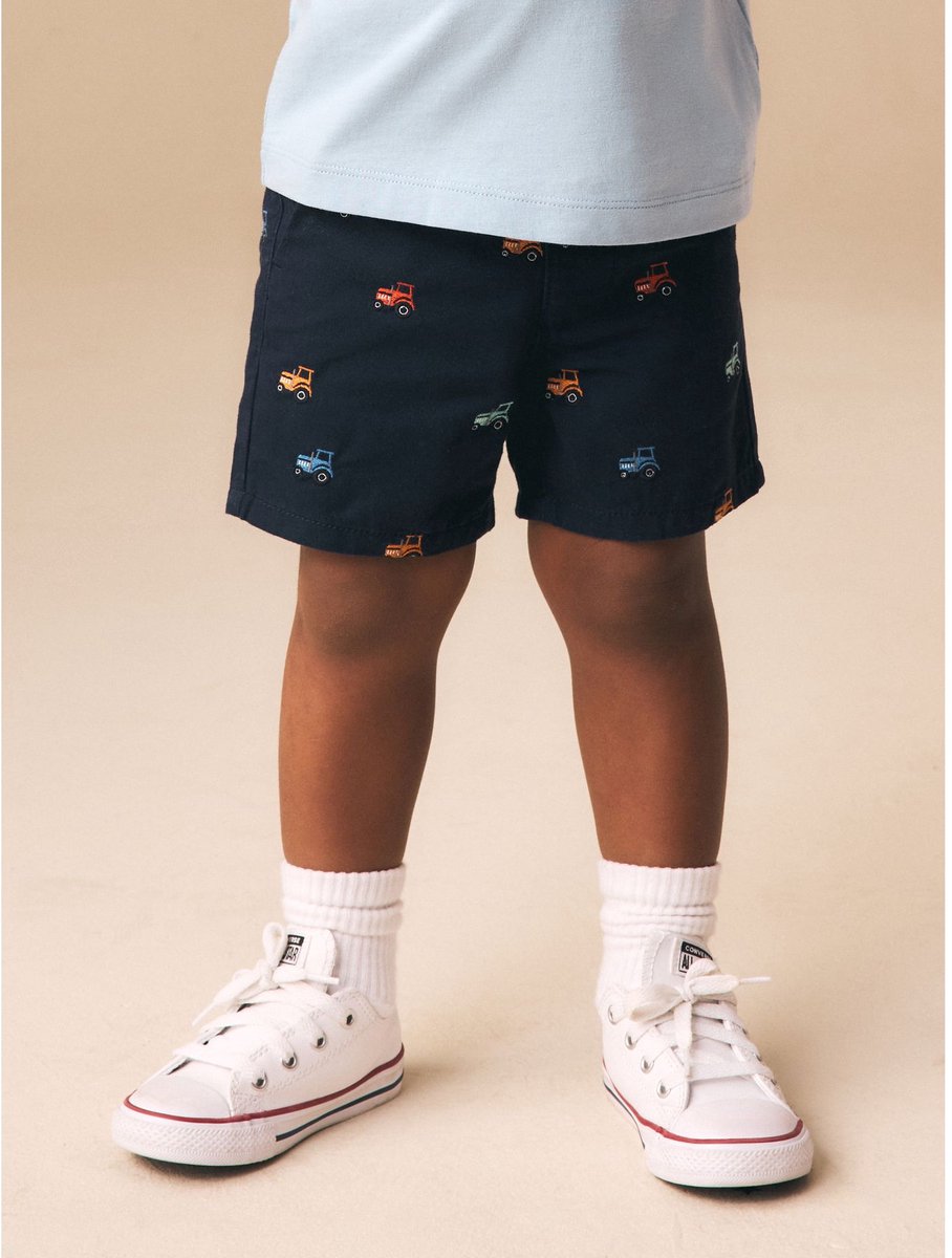 Next - Jongens - Chino short - Blauw