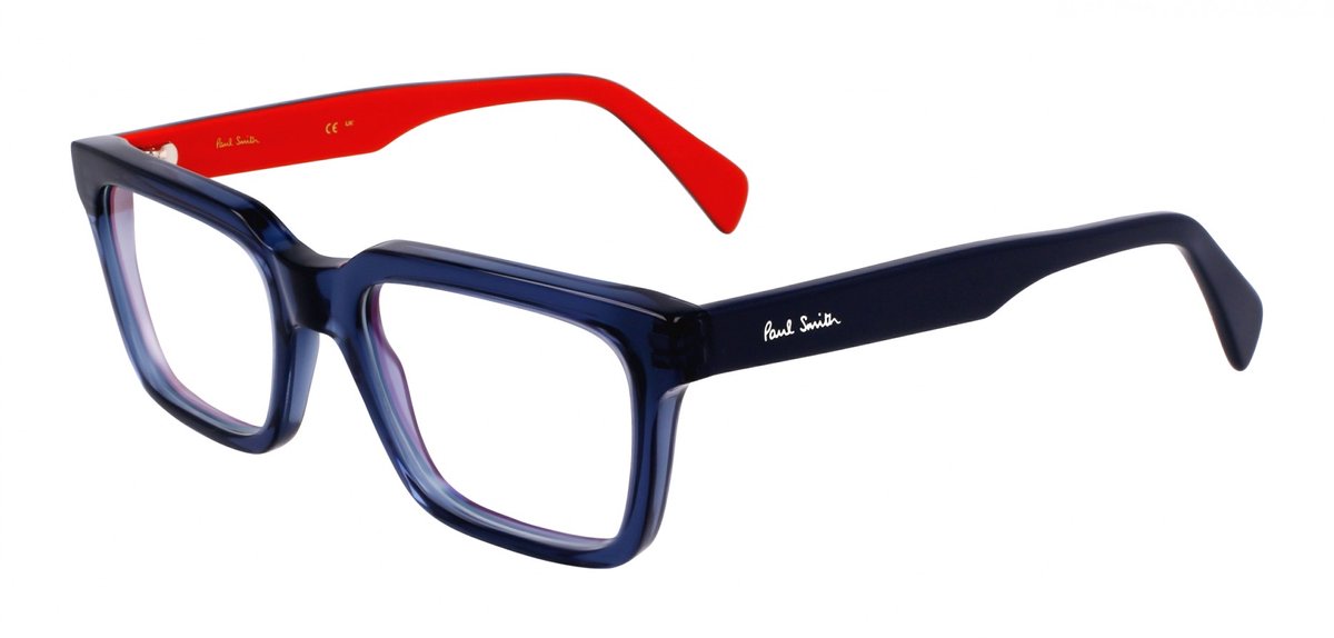 Paul Smith PS24623 LANGLEY Transparent blue 52/19/150 MAN Brilmonturen