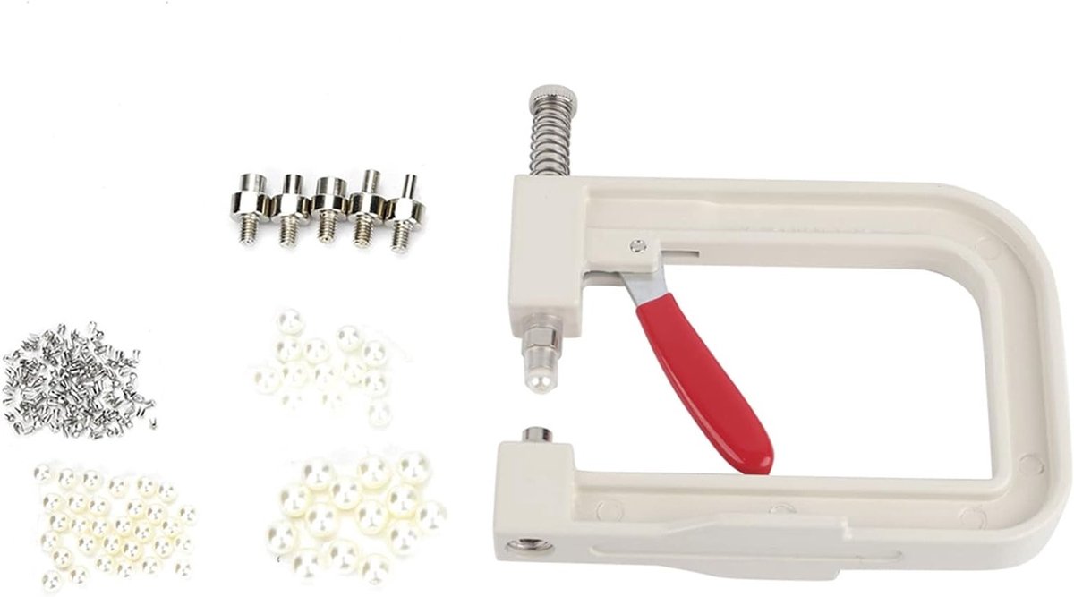 Handmatige Parels Machine voor Nagel Kralen, Rivets, DIY Kleding en Sieraden, Knutselgereedschap Set voor Creatieve Projecten
