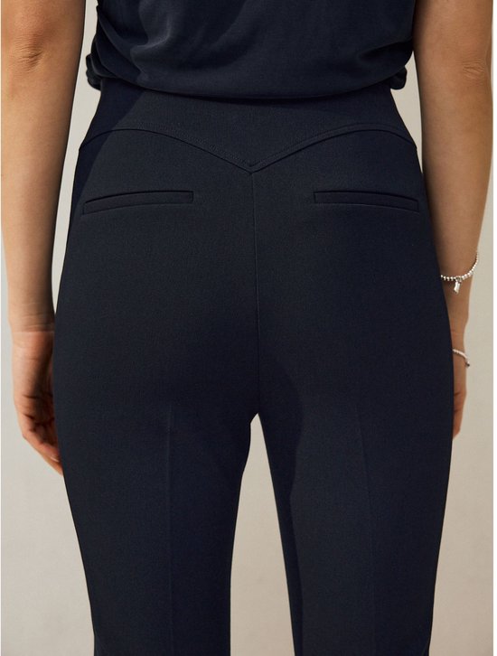 Next - Dames - Gemodelleerde broek in militaire stijl - Blauw