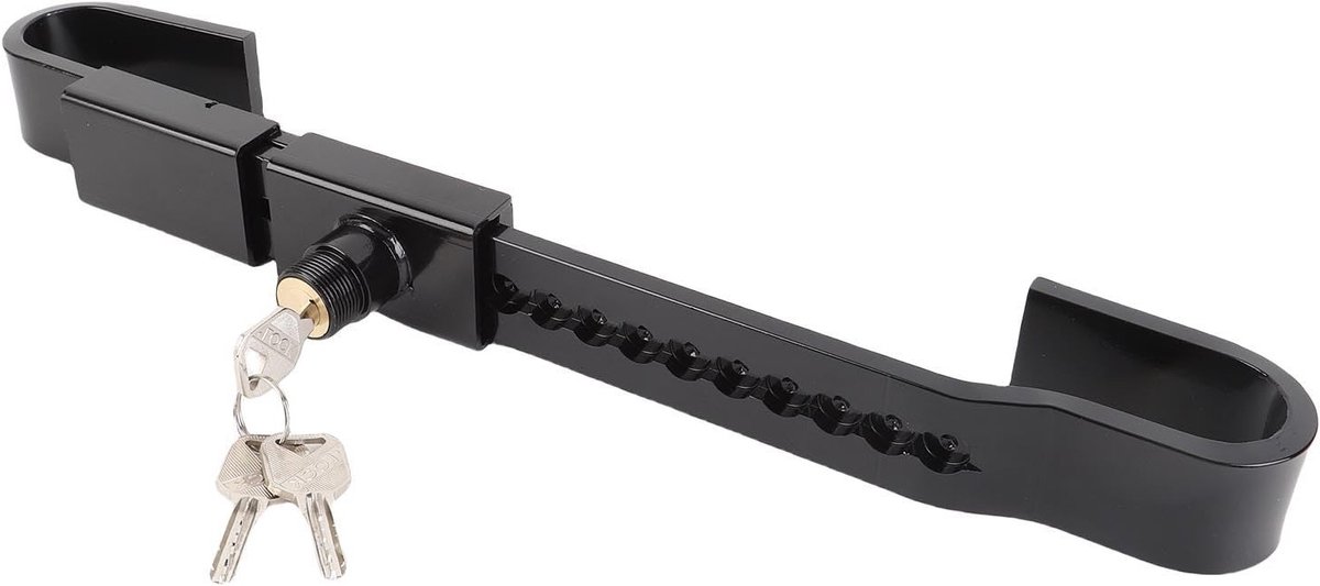 Verstelbare Metalen Slot voor Vrachtdeuren van 9-18 Inch met 3 Sleutels voor Veiligheid op Bouwplaatsen en Transport