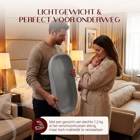 Baby Habits Verschoonkussen en Aankleedkussen - Waskussen - Luierkussen - Verzorgingskussen - luxe en comfort — afbeelding 3