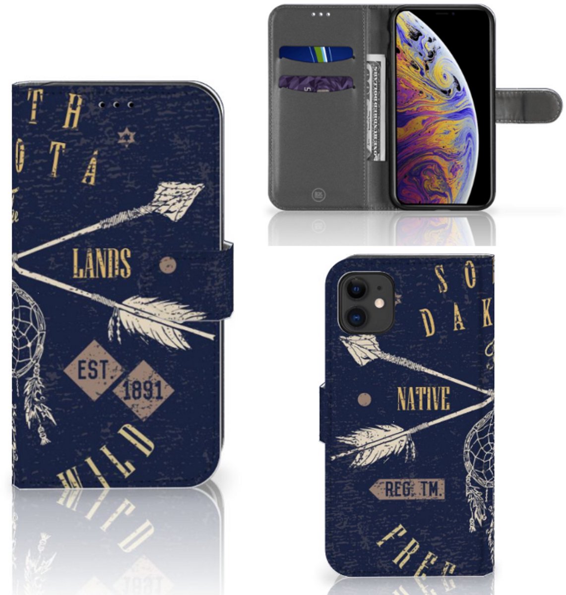 Apple iPhone 11 Flip Cover South Dakota