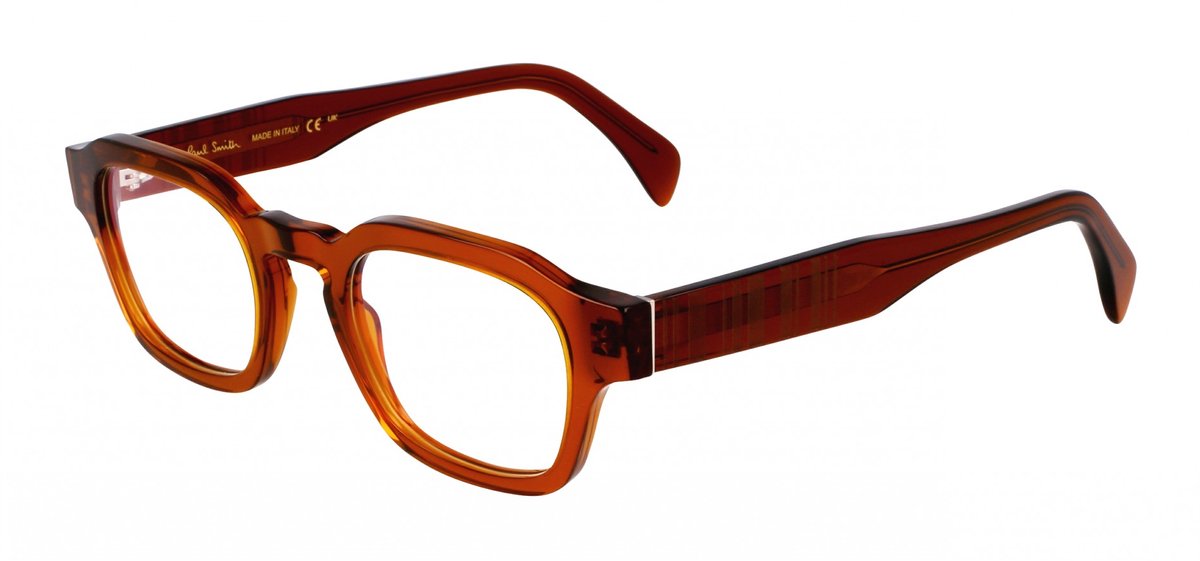 Paul Smith PS24626 LEXTON Transparent brown 48/23/150 MAN Brilmonturen
