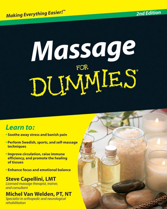 Massage For Dummies 2nd - cover