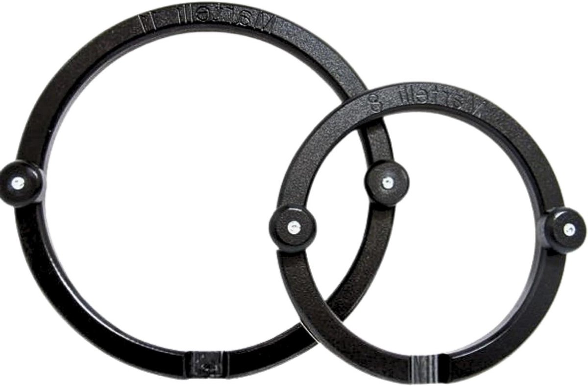 Quilting Ringen Set - Free Motion Banden - Quilten op Naaimachine - Antislip Materiaal - 20 cm en 28 cm
