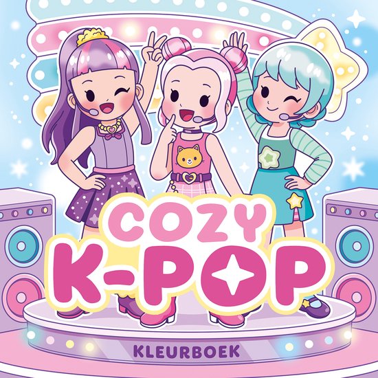 Cozy K-pop kleurboek - cover