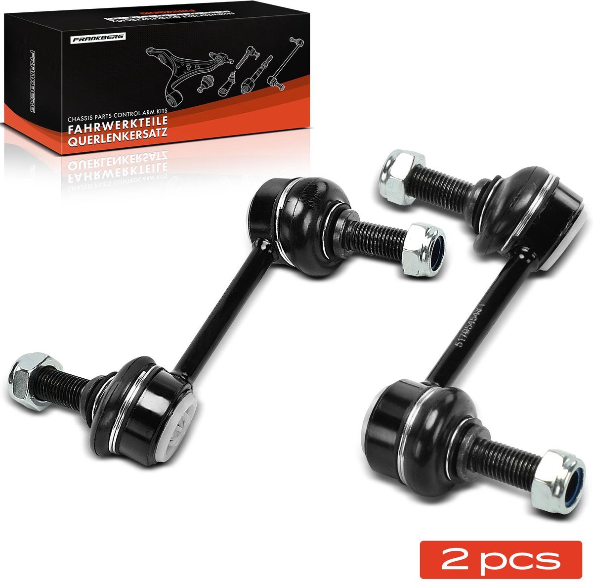 Frankberg 2x stabilisatorstang vooras links rechts voor Alfa Romeo