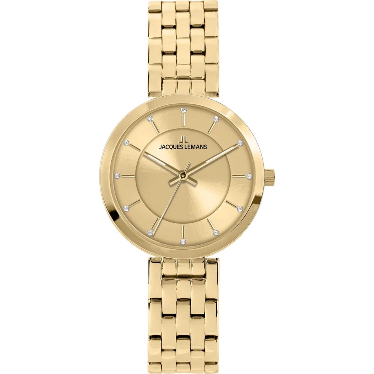 Jacques Lemans - 1-2211E - Polshorloge - Dames - Kwarts - Milano