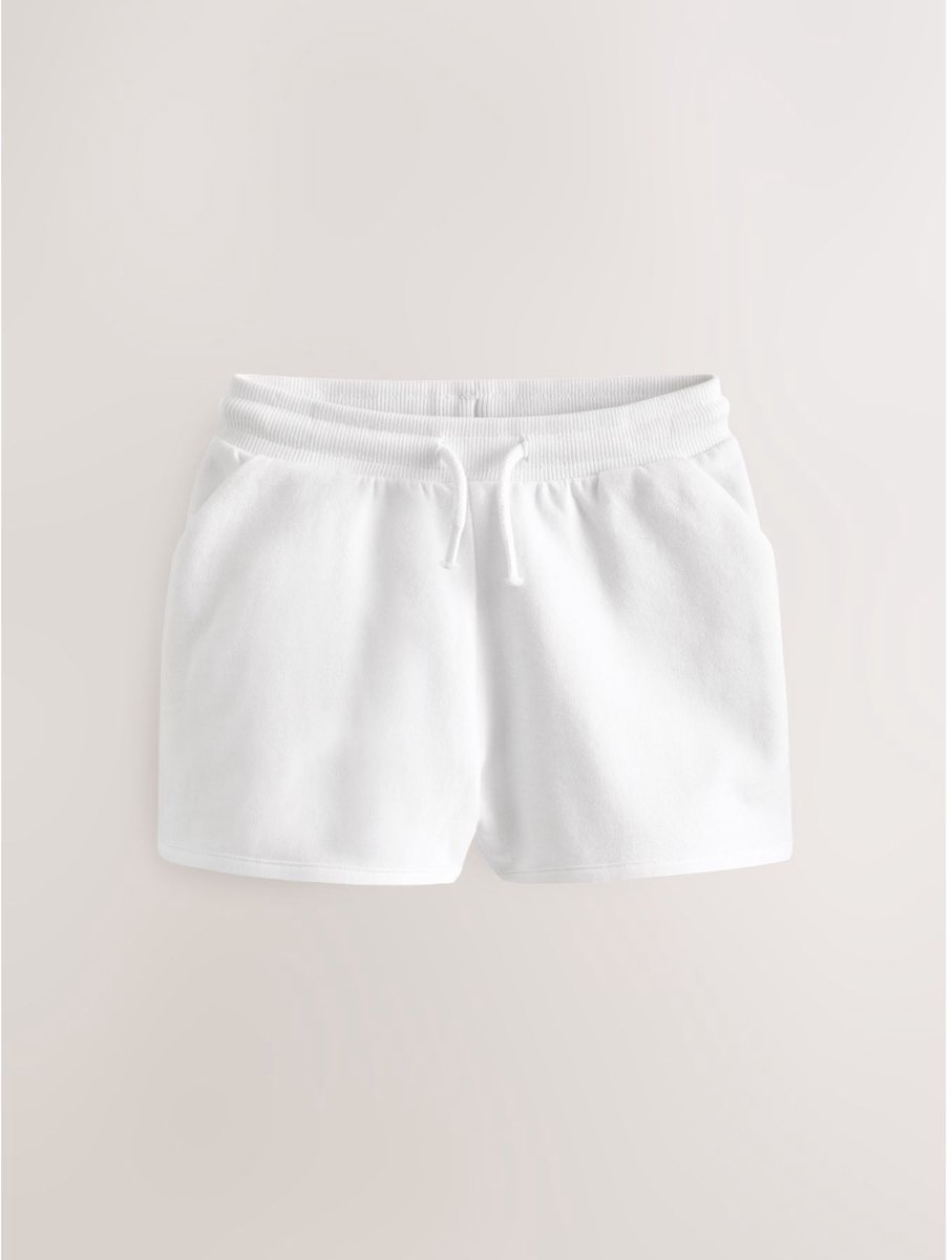 Next - Meisjes - Jersey short - Wit