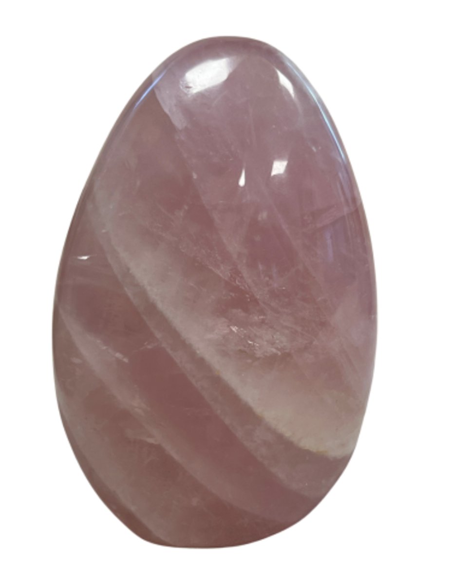 Ruben Robijn Roze kwarts sculptuur 400-500 gram