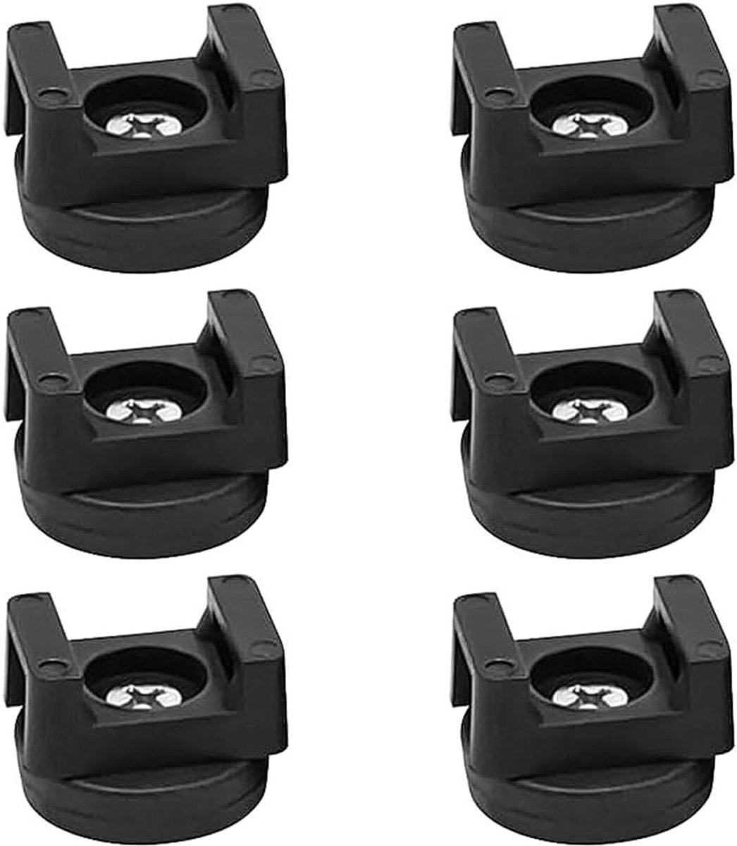 Magnetische Kabelbinders Set van 6, Kabelclips voor Organisatie, Ideaal voor Thuis, Kantoor en Auto