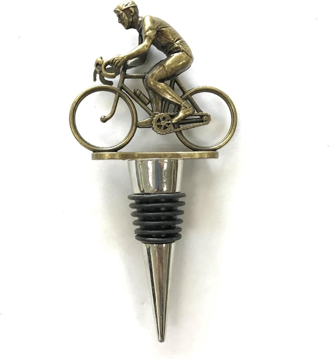Wijnflaschenklem voor op de fiets, handige wijnaccessoires, perfect cadeau voor fietsliefhebbers en mannen, ideaal voor feestdagen en speciale gelegenheden