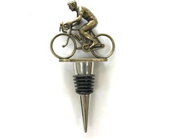 Wijnfleshouder voor op de fiets