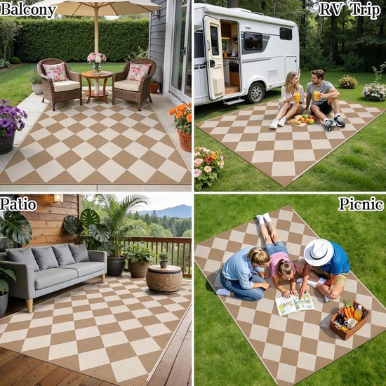 Tuintapijt - Buitentapijt - Buitenkleed - Outdoorcomfort — afbeelding 5