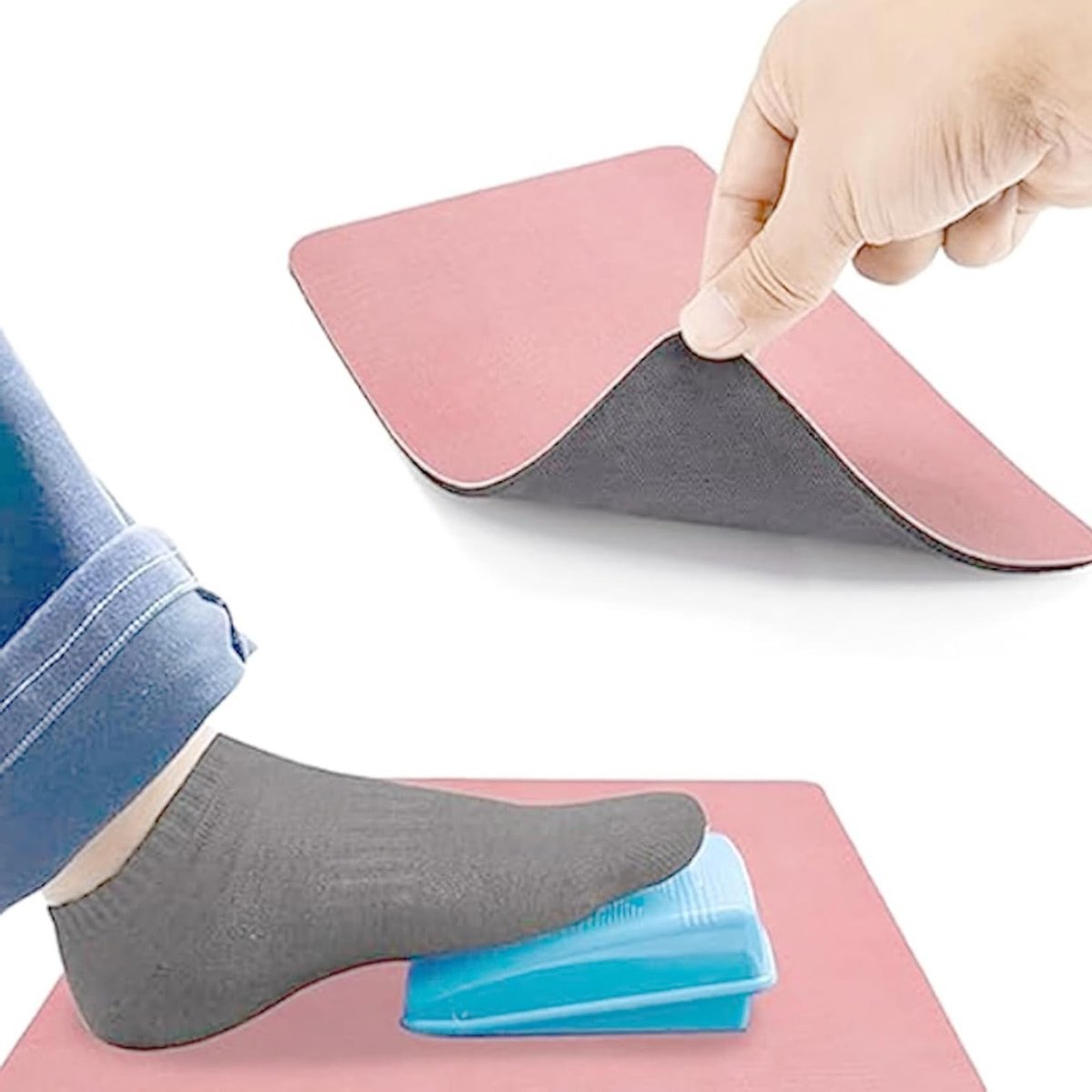 Niet-slip Rubberen Voetpedaalmat voor Naaimachine, Geluidsdempende Accessoire, 26 x 21 cm, Ideaal voor Stabiel en Comfortabel Naaien