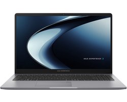 ASUS ExpertBook P1 PM1503CDA-S70323X AMD Ryzen™ 7 170 Laptop 39,6 cm (15.6") Full HD 32 GB DDR5-SDRAM 1 TB SSD Wi-Fi 6E (802.11ax) Windows 11 Pro Grijs AZERTY Belgisch