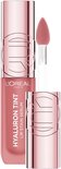 L'Oréal Paris Hyaluron Tint Lipstain: een roze lipstain met gouden dop en applicator.