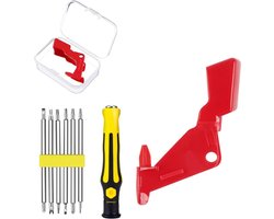 Geschikt voor het repareren van de schakelaars van de Dyson V11. Het accessoire versterkt de bedieningskracht van de aan/uit-knop en is compatibel met de Dyson V11 en V10 (schroevendraaieraccessoire vereist).
