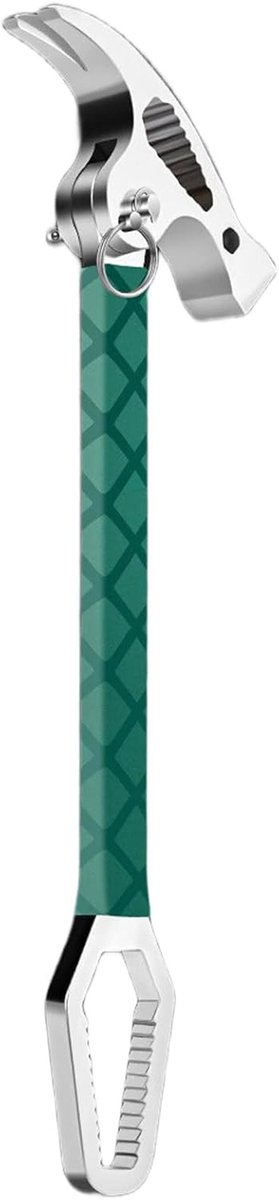 Vouwhamer met wrikstang - Klusgereedschap - Klus en reparatie - Opvouwbaar en veelzijdig - 288 mm lengte