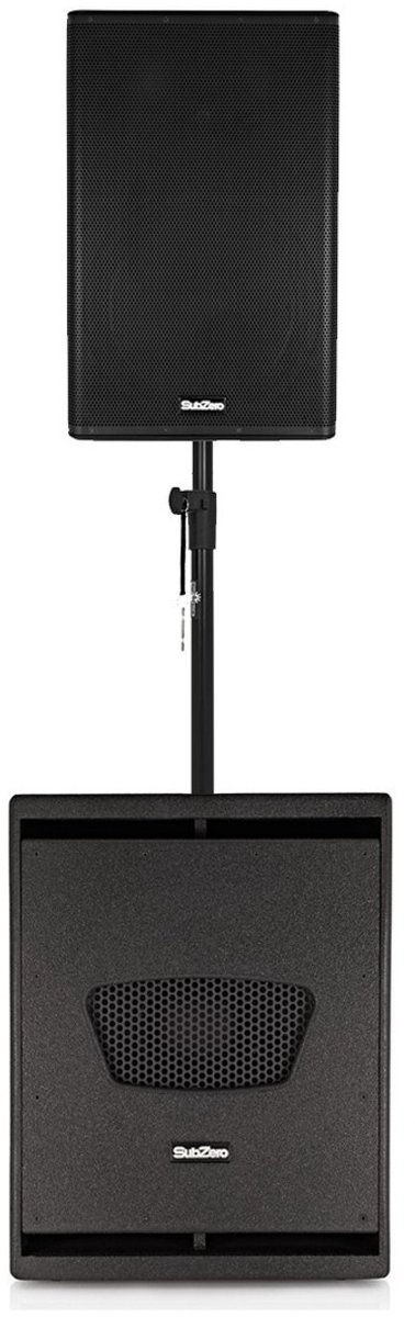 SubZero P15X Actieve DSP-luidspreker en P18SX DSP-subwoofer