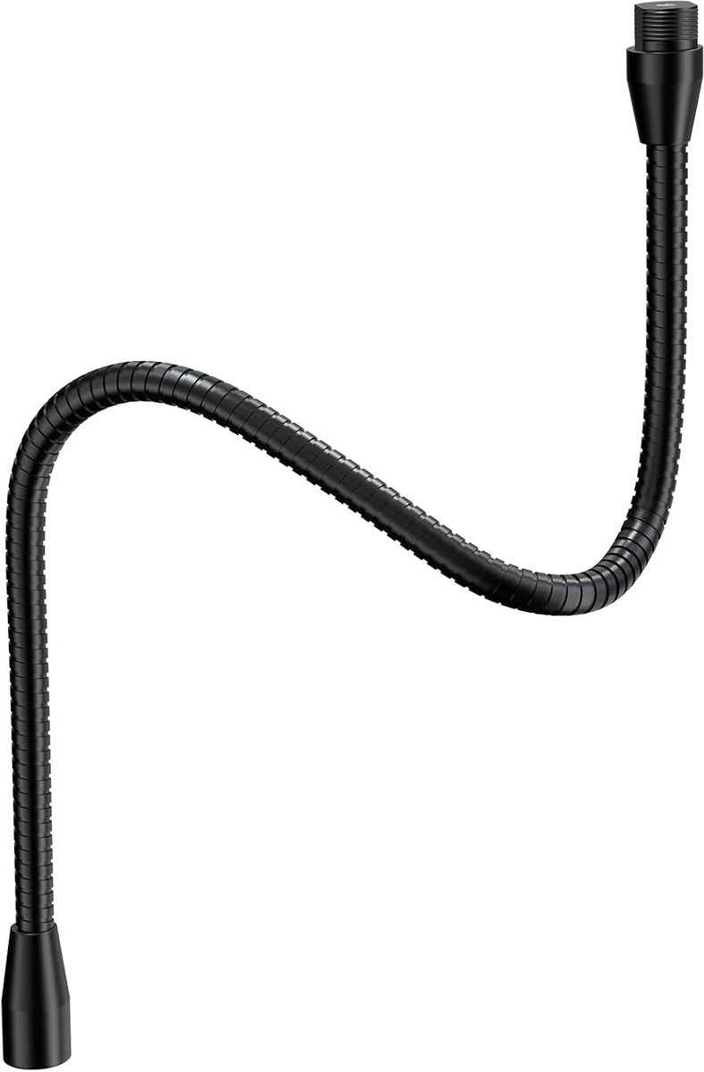 Flexibele Arm - Verstelbare Slang - Apparaten Positioneren - Robuuste Aluminiumlegering - 19 Inch Lengte - Zwart