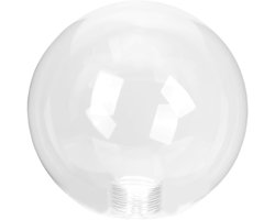 ABOOFAN Verlichting Vervangende Glazen Bol Schaduw 120 Mm Helder Glazen Bollen Voor Verlichtingsarmaturen Vervangende Heldere Ronde Glazen Bol Lampenkap Covers Voor Kroonluchter Hanglamp