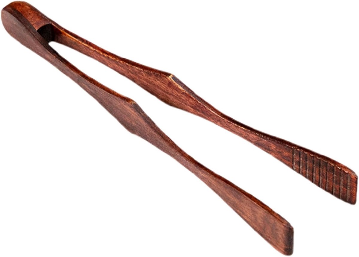 Houten Serving Tangen en Broodclips voor Keuken, Camping en Buffet - Ideaal voor Salades, Desserts en Grillgerechten