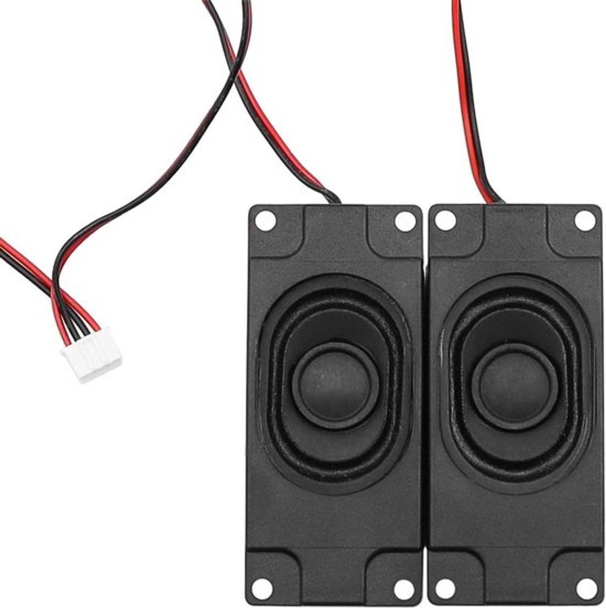 Microluidsprekers - Draagbaar - Zwart - Elektronische Projecten - 2 stuks microluidsprekers, draagbare kleine luidsprekers voor verschillende kleine elektronische projecten