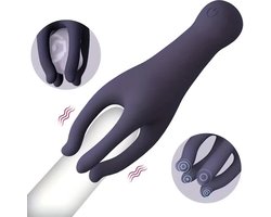 Eikel Vibrator - Masturbator - 10 vibratiestanden - USB oplaadbaar - Penis