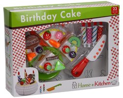 Johntoy Home and Kitchen verjaardagstaart - Speelgoedeten en -drinken - In vensterdoos