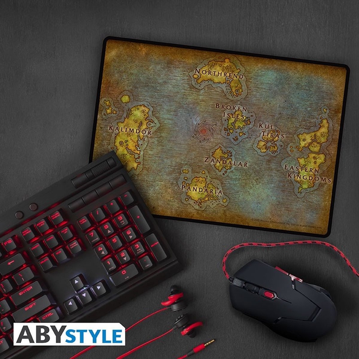 Abysse - Gaming Muismat World of Warcraft 35 x 23 cm