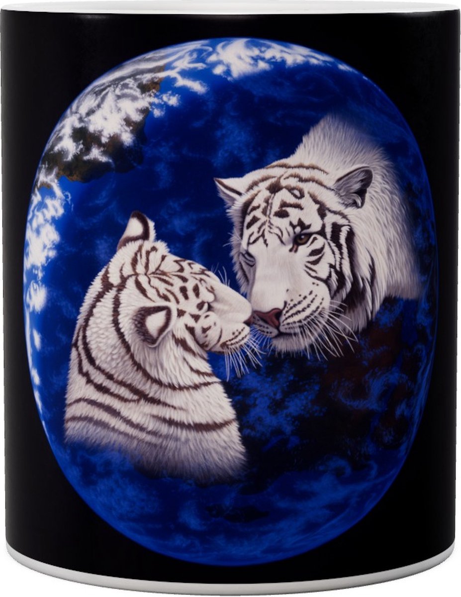 Witte Tijger A Kiss For Mother - White Tigers - Mok 440ml 440