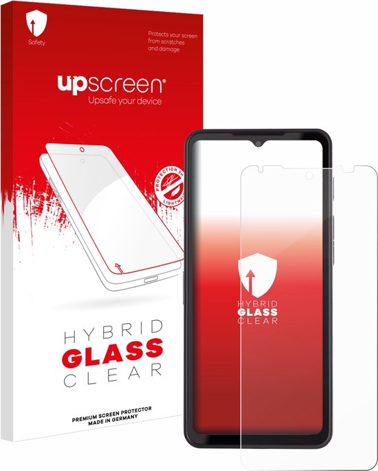 upscreen - Protection d'écran pour Caterpillar Cat S75 - Film de protection en verre transparent