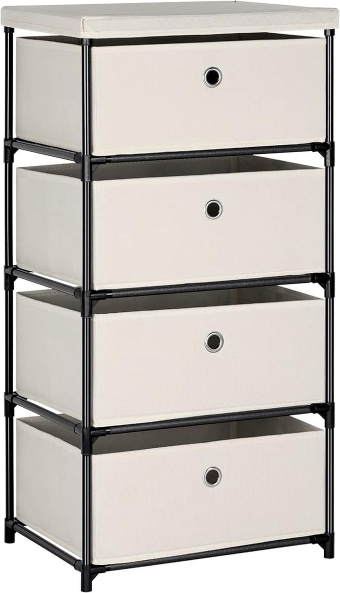 DailySupplies® Ladenkastje - Ladeblok Bureau Organizer - Archiefkast - Wit