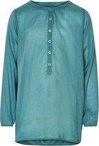 Creamie - meisjes blouse - lange mouwen - groen - Maat 110