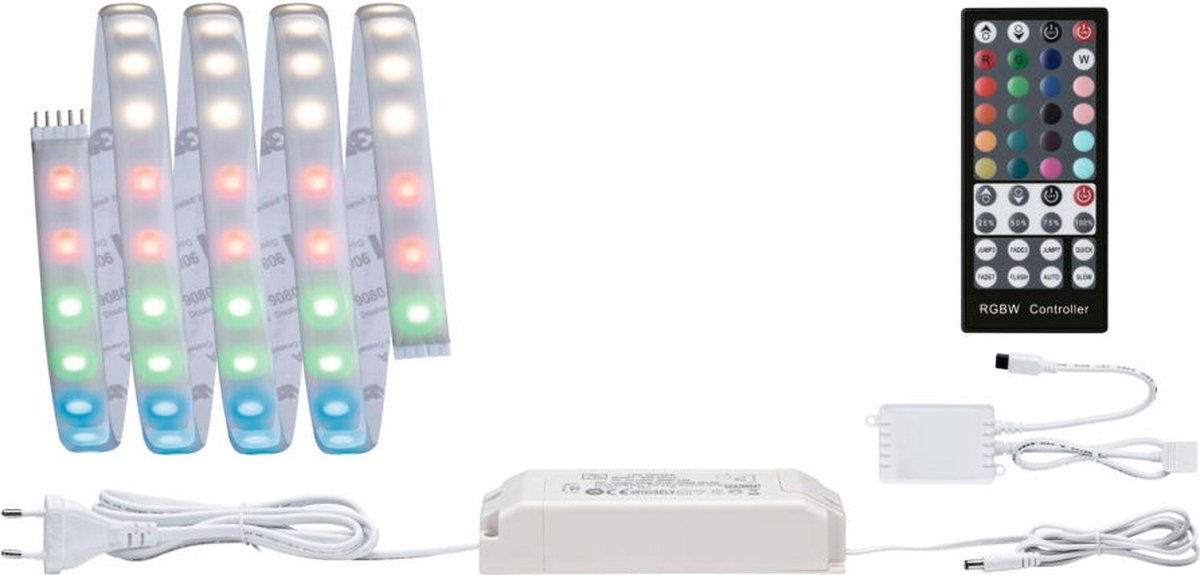 1.5m, IP44, 18W, 1000lm/m, 72 LEDs/m, RGBW+, 25VA