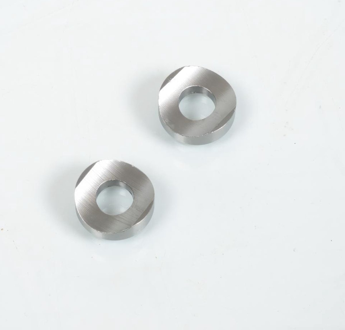 Entretoise de valve incurvée en aluminium anodisée titane pour moto enduro cross neuf