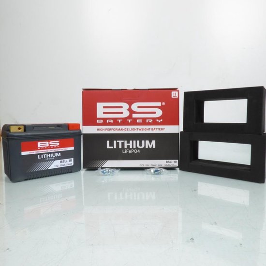 Lithiumbatterij van BS Battery voor Yamaha 600 SXV Venum-motorfiets 2002-2004 BSli-10 / LTX20L / HJTX20HQ-FP / 12 V 72 Wh nieuw