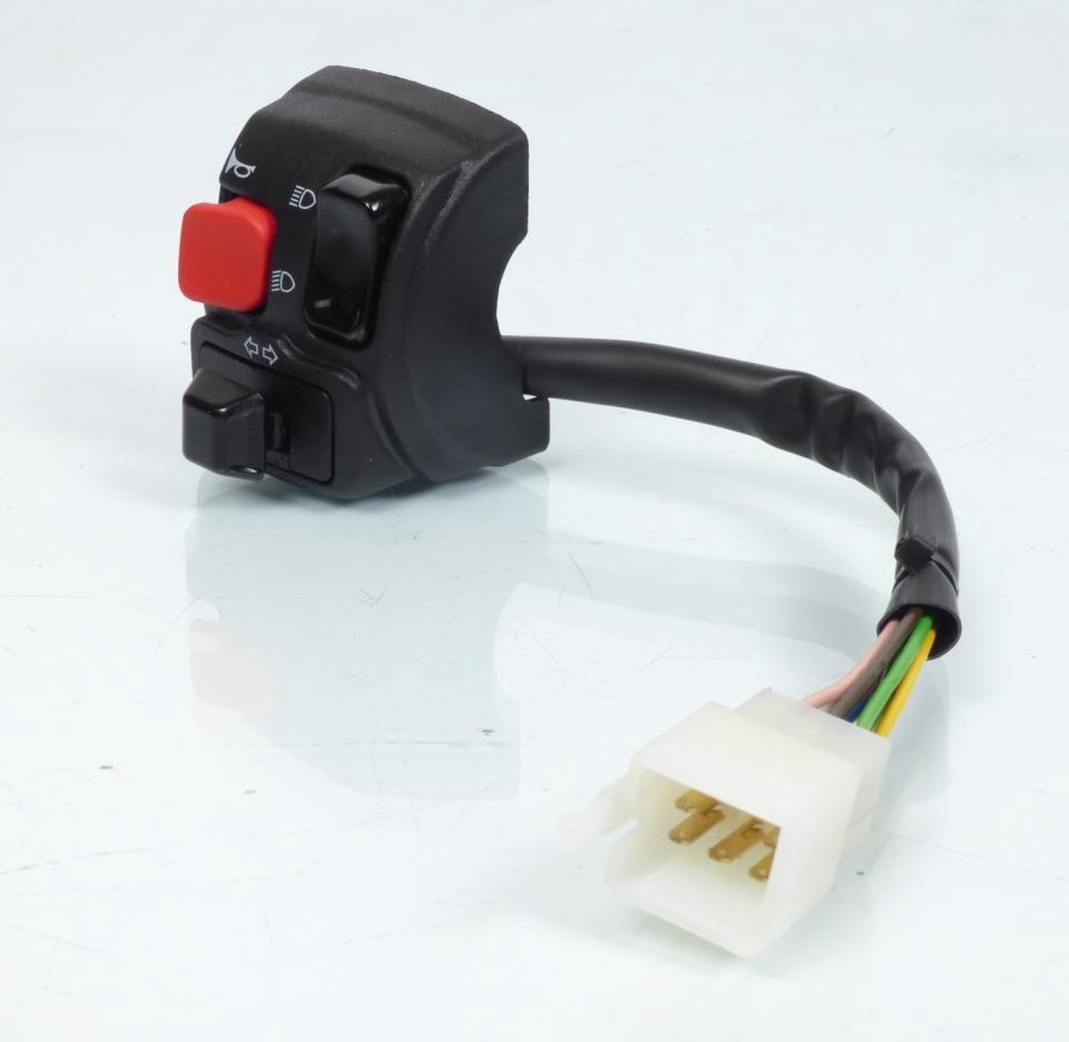 Commodo gauche Domino pour Scooter Yamaha 50 Bw'S Bump 2000 à 2020 Neuf