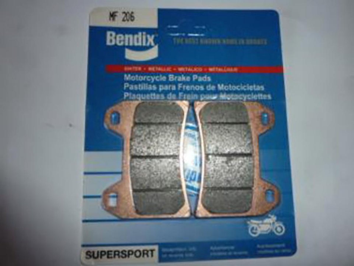 Bendix-remblok voor auto mf206 nieuw