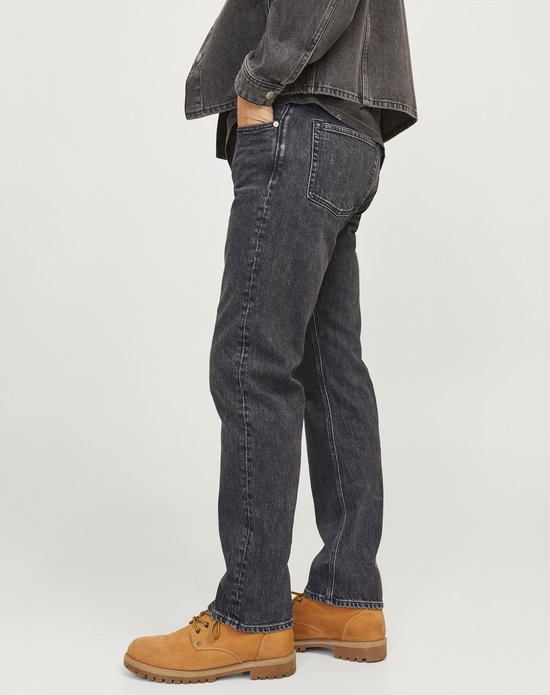 Pantalons en Jeans pour homme Jack & Jones JJICHRIS JJCLASSIC AM 079 coupe confortable/décontractée Zwart 34W / 32L Adultes