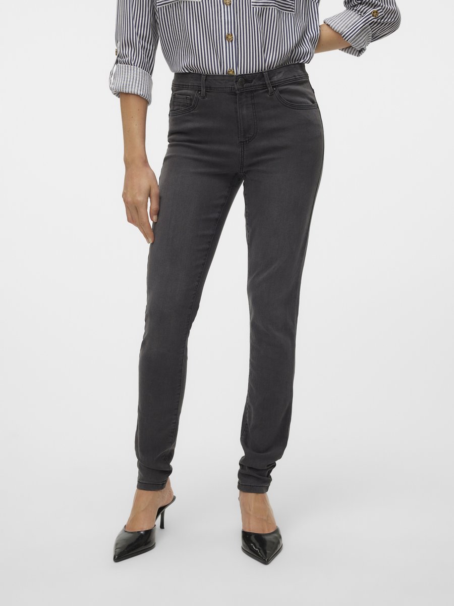 Vero Moda VMTANYA MR S PIPING JEANS VI207 GA NOOS Dames Jeans - Maat XS X 32